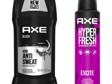 Possible FREE Axe Deodorant Sample!