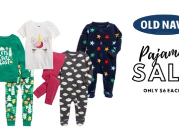 Old Navy | $6 Pajamas for Babies & Toddlers