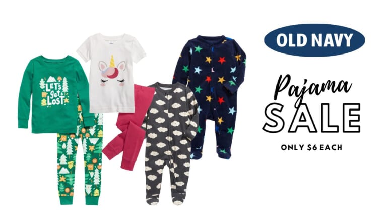 Old Navy | $6 Pajamas for Babies & Toddlers