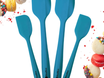 4-Piece StarPack Home Basics Silicone Spatula Set $18.16 After Coupon (Reg. $22.70) – 4K+ FAB Ratings!