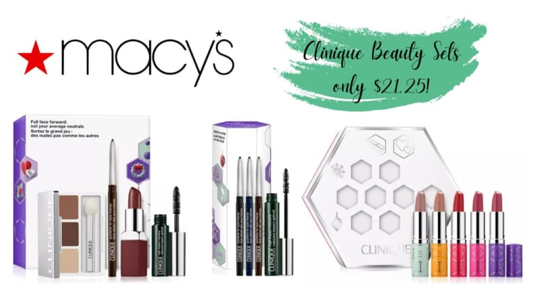 Macy’s | Clinique Gift Sets For $21.25