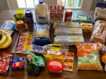 Gretchen’s $87 Grocery Shopping Trip and Weekly Menu Plan for 6