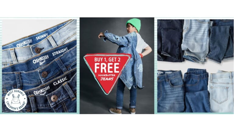 Osh Kosh | B1G2 Free Doorbuster Jeans