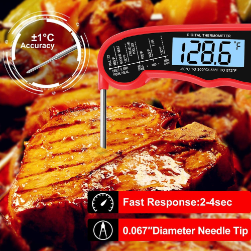 Save $5 on Instant Read Food Thermometers $11.95 After Coupon (Reg. $23.99) – FAB Ratings! 3 Colors Available!