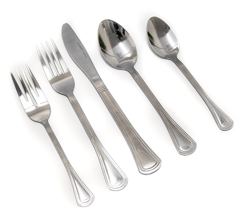 Stainless Steel 20-Piece Flatware Set only $18.99!