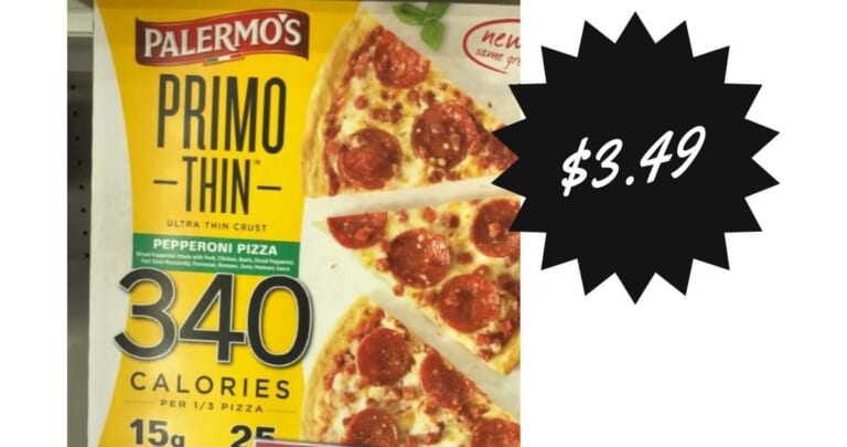 $3.49 Palermo’s Primo Thin Pizza at Lowes Foods