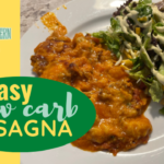 Low Carb Lasagna Recipe