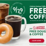 Free Coffee & Doughnut at Krispy Kreme 9/29