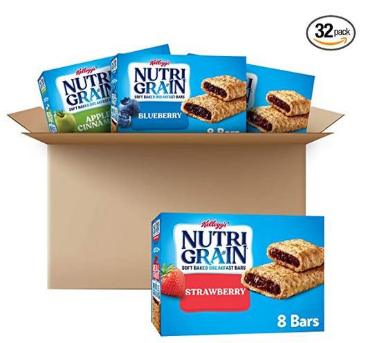 Nutri-Grain Soft Baked Breakfast Bars (32 Bars) only $11.99 shipped!