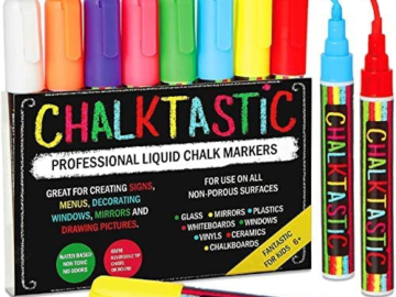 TWO 18 Count Liquid Chalk Markers as low as $7.96 PER SET Shipped Free (Reg. $20) – 12K+ FAB Ratings! – $0.44/marker – Decorate your windows!