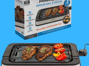 Tristar PowerXL Indoor Grill and Griddle $44.99 Shipped Free (Reg. $80) – FAB Ratings!