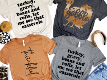 Thanksgiving Copper Tees for just $19.98 shipped!