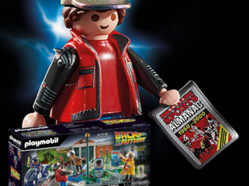 Playmobil Back to The Future Part II Hoverboard Chase Playset $21.30 (Reg. $44.99) – FAB Ratings!