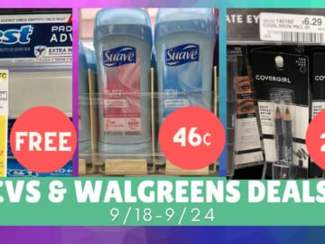 Video: Top CVS & Walgreens Deals 9/18-9/24