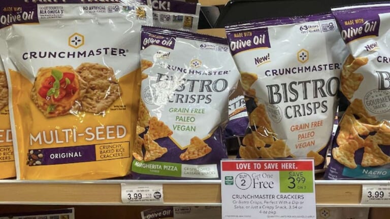 $1.66 Crunchmaster Crackers at Publix