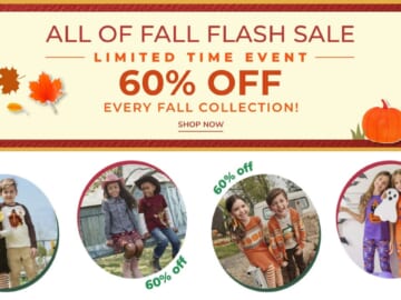 Gymboree Flash Sale | 60% Off Fall Collections