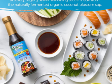 4 Pack Coconut Secret Coconut Aminos, 8 fl oz as low as $15.54 After Coupon (Reg. $23.90) + Free Shipping – $3.88/Bottle