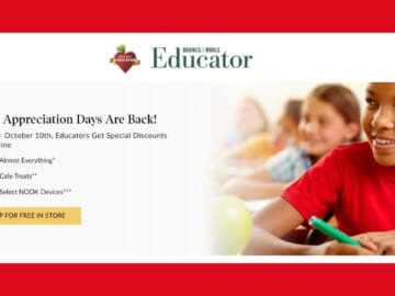 Barnes & Noble Educator Appreciation Days