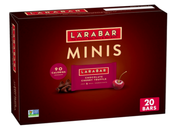 Larabar Chocolate Cherry Truffle Mini Fruit and Nut Bars (20 Count) only $9.27 shipped!