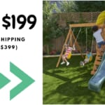 KidKraft Wooden Swing Set Only $199 Shipped!