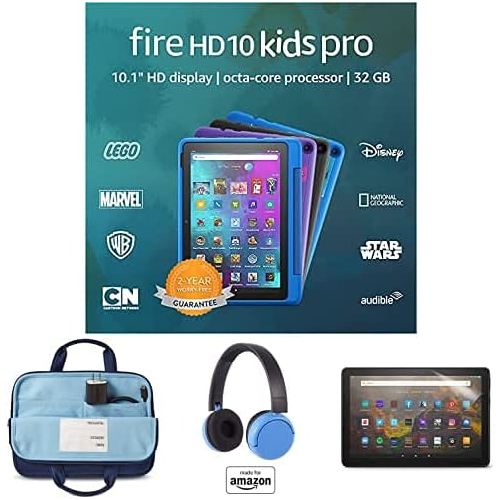 Amazon Prime Day: Score Fire 10 Kids’ Pro Tablet + Headset, Sleeve, and Screen Protector!