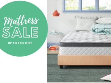 Wayfair | Up to 70% off Mattresses