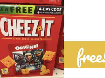 Cheez-It Deals as Low as FREE at CVS & Walgreens