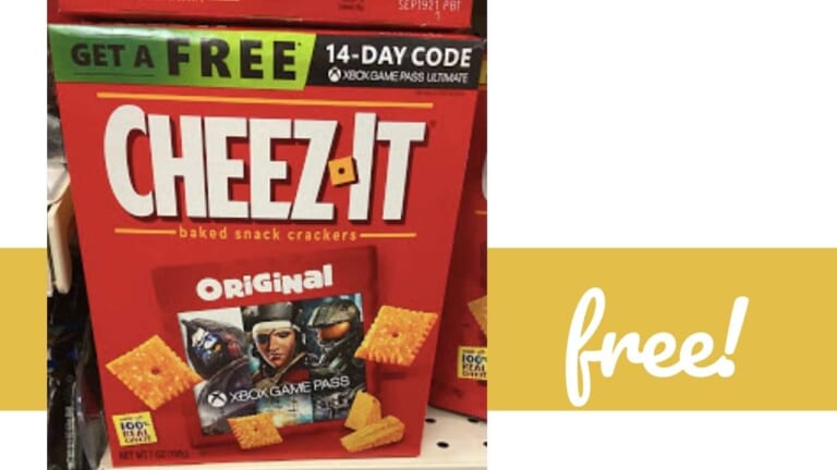 Cheez-It Deals as Low as FREE at CVS & Walgreens