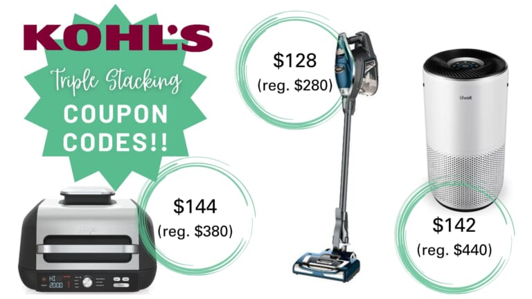 Kohl’s | Shark Rocket Vac $128 Shipped (reg. $280) with Stacking Codes