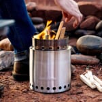 Amazon Prime Day: Campfire Camping Stove $65.99 Shipped Free (Reg. $110) – 1K+ FAB Ratings! -No Batteries or Liquid Fuel Canisters Needed