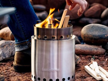 Amazon Prime Day: Campfire Camping Stove $65.99 Shipped Free (Reg. $110) – 1K+ FAB Ratings! -No Batteries or Liquid Fuel Canisters Needed