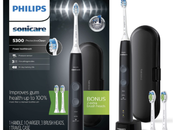 Philips Sonicare ProtectiveClean 5300 Rechargeable Electric Toothbrush for just $59.95 shipped! {Prime Early Access Deal}