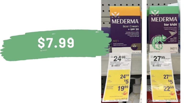 $7.99 Mederma Scar Cream for Kids & Adults (reg. $27.99)