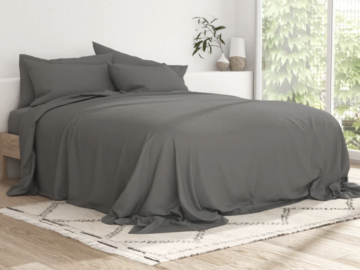 Linens & Hutch 6-Piece Luxury Sheet Sets 75% Off! (As low as $22.50 shipped!)