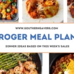 kroger meal plans 10/12