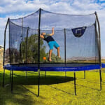 Skywalker 14-Foot Round Trampoline with Enclosure and Basketball Hoop $149.98 (Reg. $250)