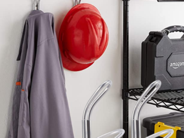 2 Pack Amazon Basics Wall Mount Coat and Hat Hook $2.79 (Reg. $11.15) – $1.40 each