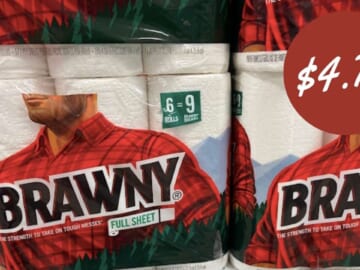 Brawny Paper Towel 6-Packs for just $4.74 (reg. $14.69!)