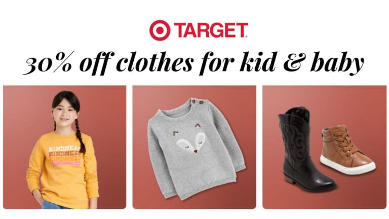 Target | 30% off Kids Clothes & Shoes Online Only