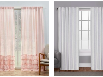 Set of 2 Curtain Panels only $13.29 and under!