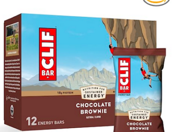 CLIF BARS Energy Bars, Chocolate Brownie (12 count) only $8.79 shipped!