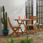 Mainstays Outdoor Patio 3-Piece Wood Bistro Set only $68 shipped (Reg. $120!)