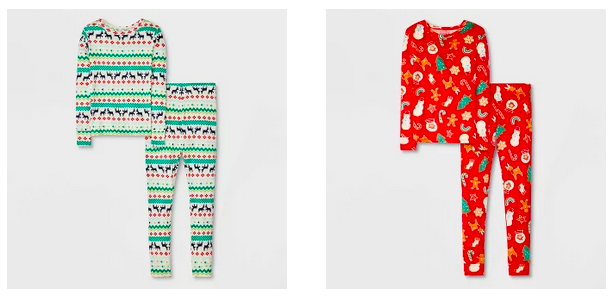 Cat & Jack Christmas Pajamas only $7!