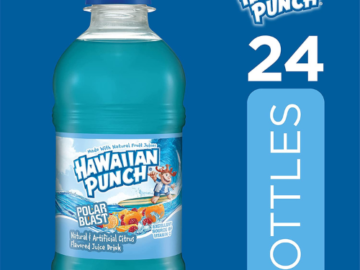 24-Count Hawaiian Punch Polar Blast as low as $5.79 After Coupon (Reg. $35.98) + Free Shipping – 24¢/10 oz bottle!