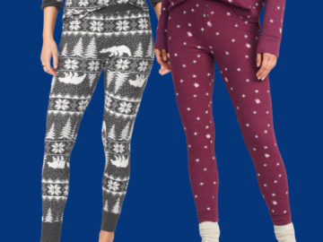 Today Only! Old Navy Thermal PJ Leggings for Women $10 (Reg. $25) + for Men