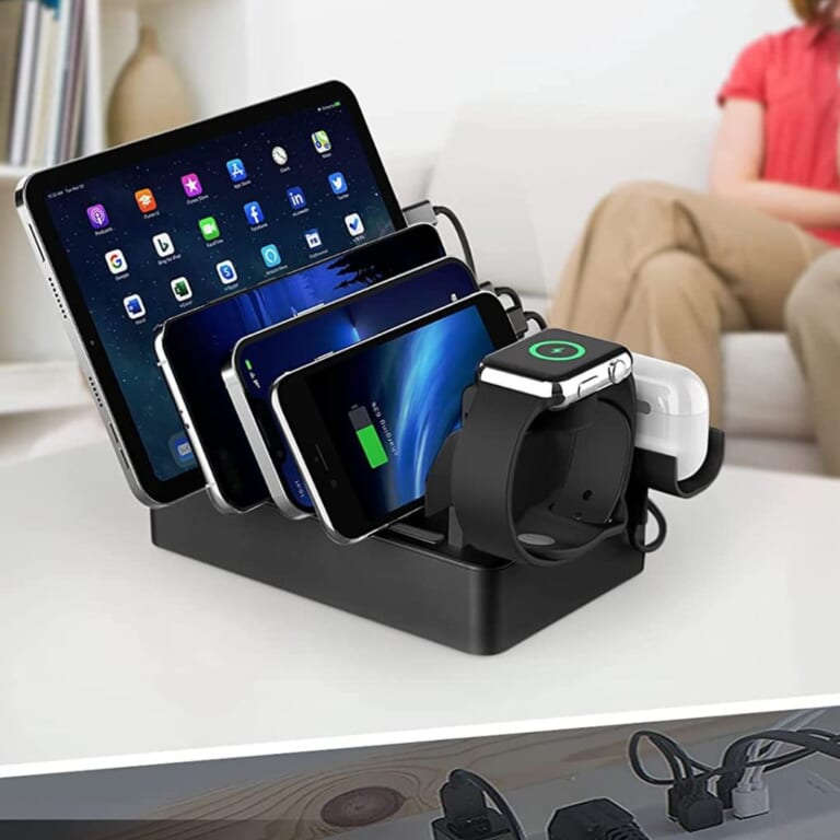 6-Port Charging Station for Multiple Devices $15.99 After Code (Reg. $49.99) + Free Shipping