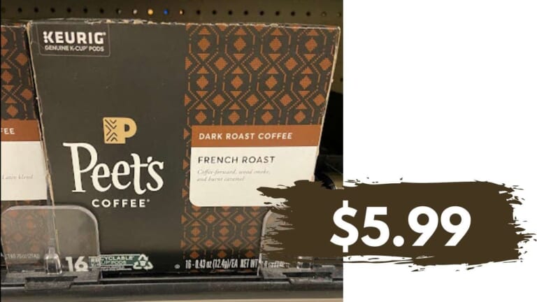 Peet’s Coffee K-Cups for $5.99 | Kroger Mega Deal