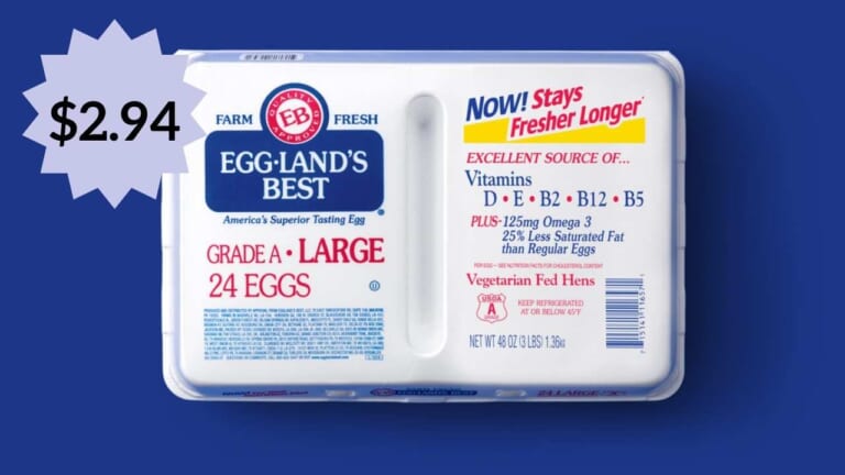 Two Dozen Eggland’s Best Large Eggs for $2.94 | Kroger Mega Deal