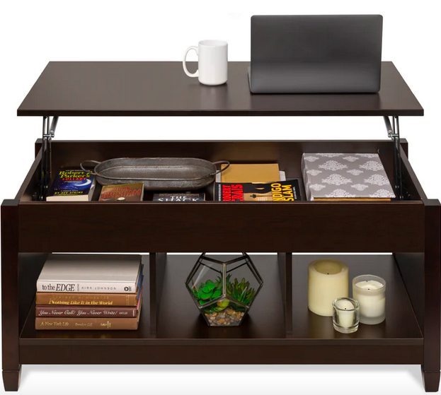 Multifunctional Lift Top Coffee Table only $109.99 shipped (Reg. $250!)