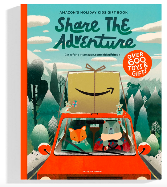 Free Amazon Share the Adventure Holiday Kids Gift Book for Prime Members!